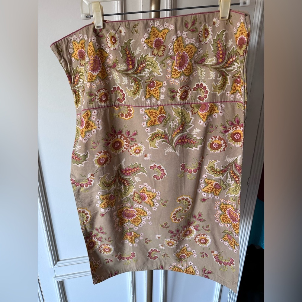 Set of (2) April Cornell Multicolor Floral Shams